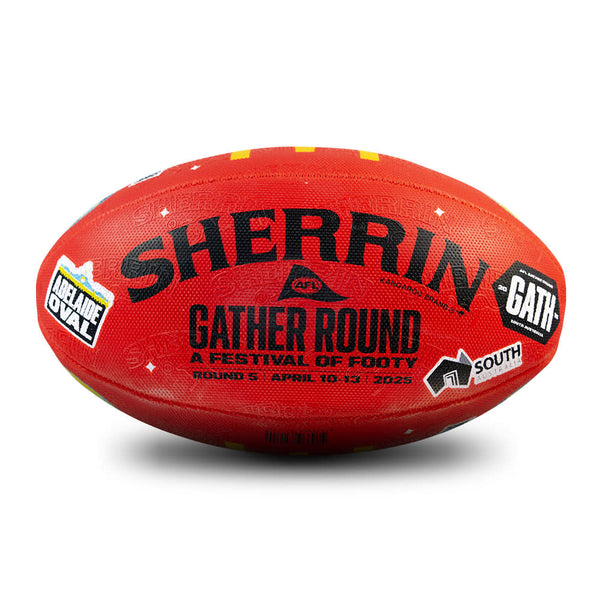 Sherrin 2025 AFL Gather Round Replica All Surface Football size 5