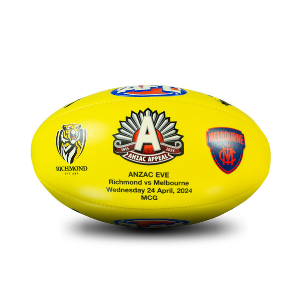 Sherrin AFL ANZAC Day 2024 Super Soft Touch Football size 3