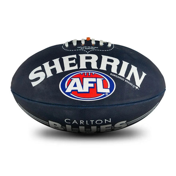 Carlton Blues Sherrin Club Football size 5