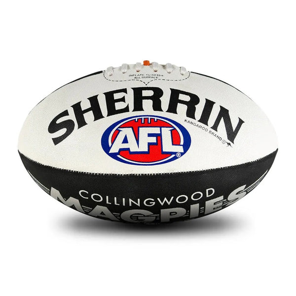 Collingwood Magpies Sherrin Club Football size 5