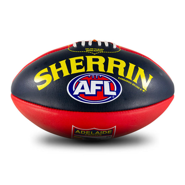 Adelaide Crows Sherrin Leather Football size 5