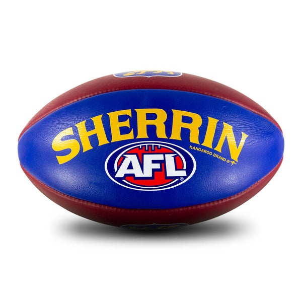 Brisbane Lions Sherrin Leather Football size 5