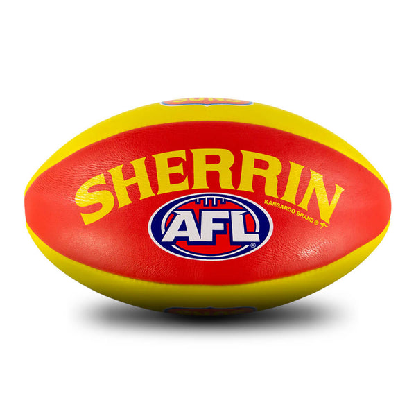 Gold Coast Suns Sherrin Leather Football size 5