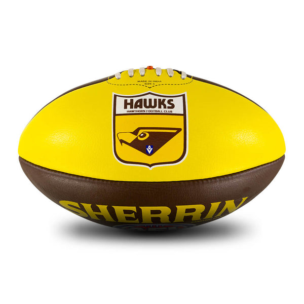 Hawthorn Hawks Sherrin Leather Football size 5