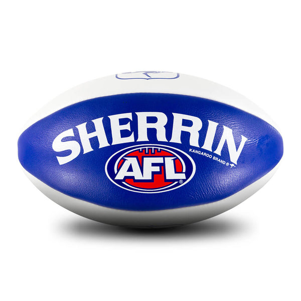 North Melbourne Kangaroos Sherrin Leather Football size 5