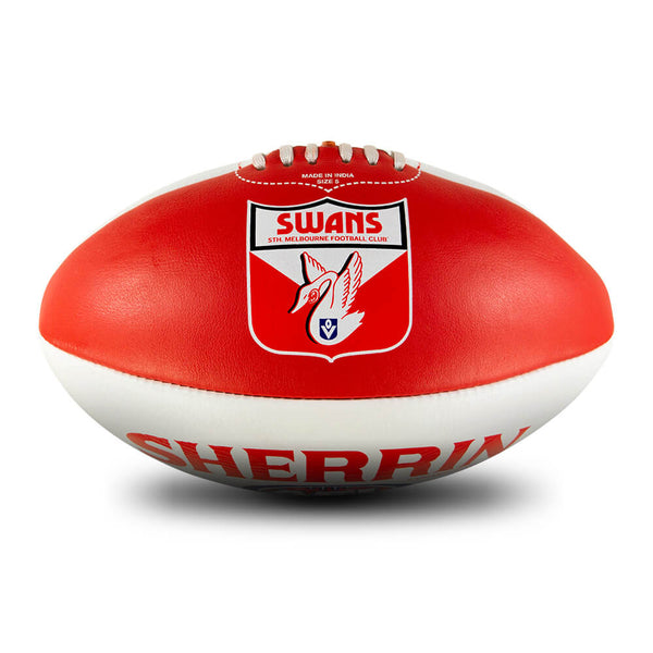 Sydney Swans Sherrin Leather Football size 5