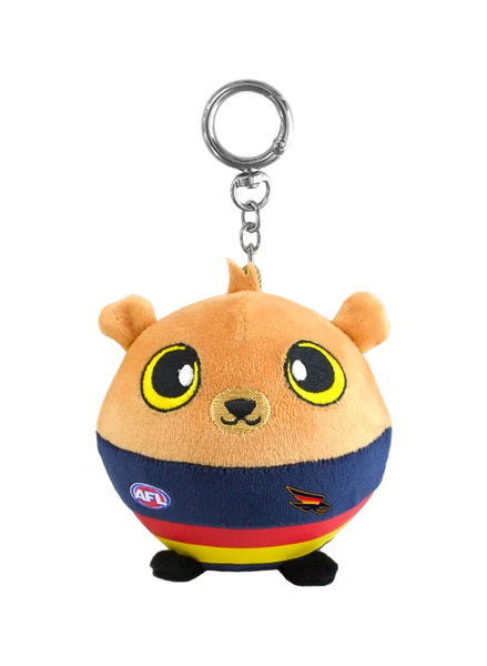 Adelaide Crows AFL Squishii Bag Charm Plush Keychain 7cm