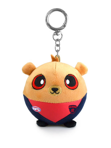 Melbourne Demons AFL Squishii Bag Charm Plush Keychain 7cm