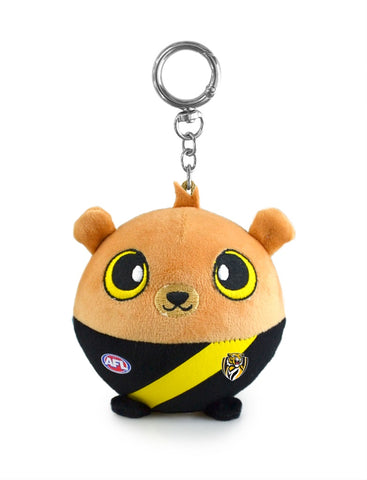 Richmond Tigers AFL Squishii Bag Charm Plush Keychain 7cm