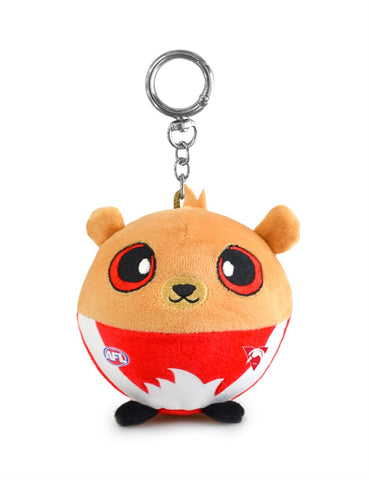 Sydney Swans AFL Squishii Bag Charm Plush Keychain 7cm