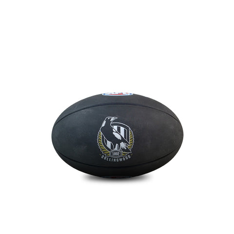Collingwood Magpies Sherrin AFL High Bounce Footy 11cm