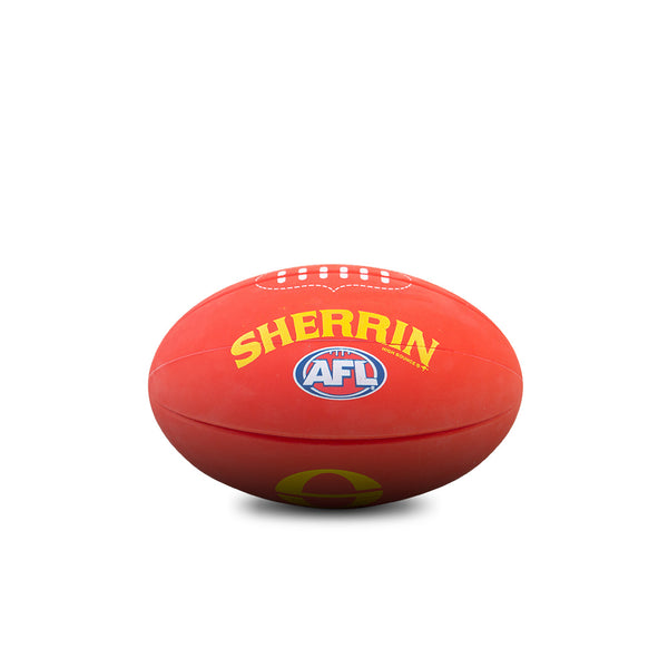 Gold Coast Suns Sherrin AFL High Bounce Footy 11cm