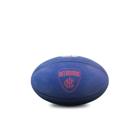Melbourne Demons Sherrin AFL High Bounce Footy 11cm