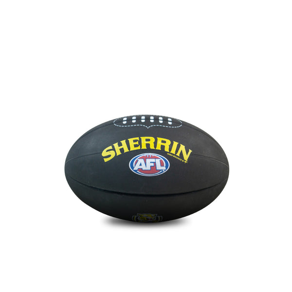 Richmond Tigers Sherrin AFL High Bounce Footy 11cm