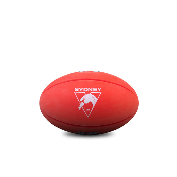 Sydney Swans Sherrin AFL High Bounce Footy 11cm