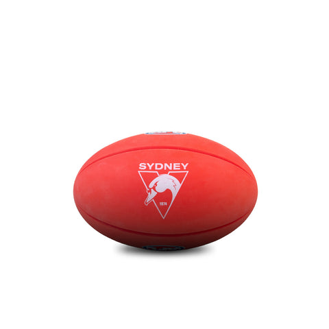 Sydney Swans Sherrin AFL High Bounce Footy 11cm
