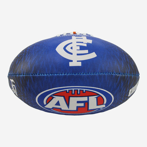 Carlton Blues Aura Synthetic Football size 3