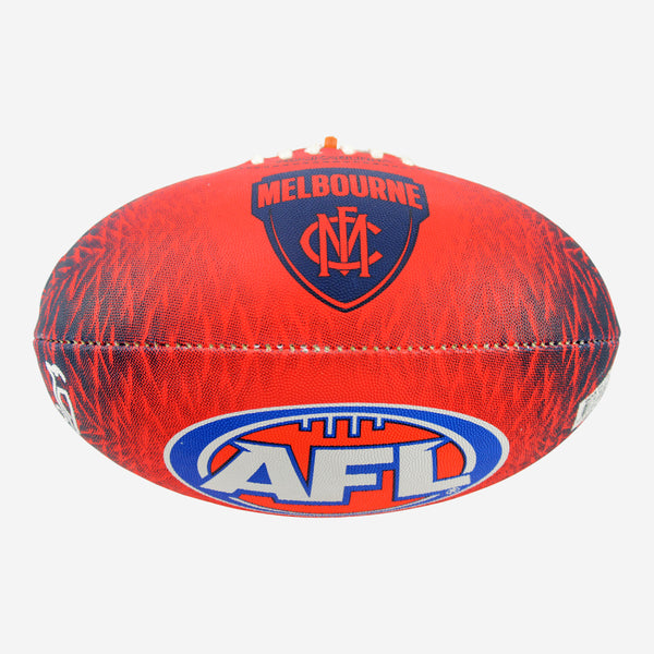 Melbourne Demons Aura Synthetic Football size 3