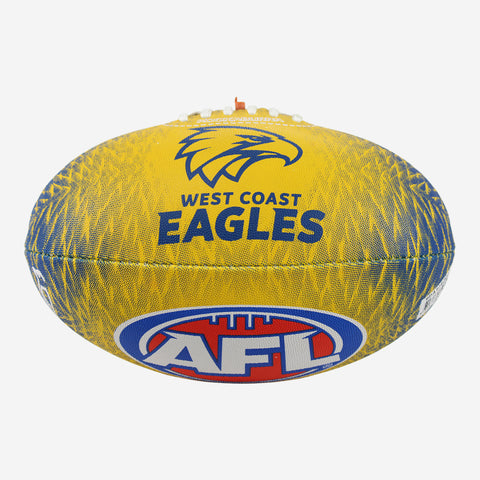 West Coast Eagles Aura Synthetic Football size 3