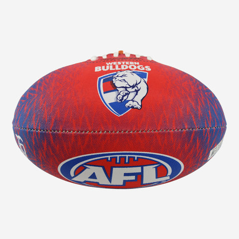 Western Bulldogs Aura Synthetic Football size 3