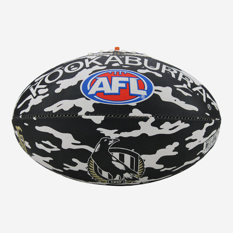 Collingwood Magpies Camo Synthetic Football size 5
