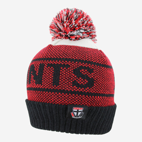 St Kilda Saints Mens Adults Intercept Beanie