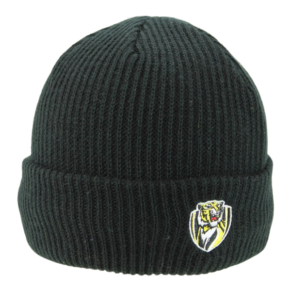 Richmond Tigers Mens Adults Wharfie Beanie