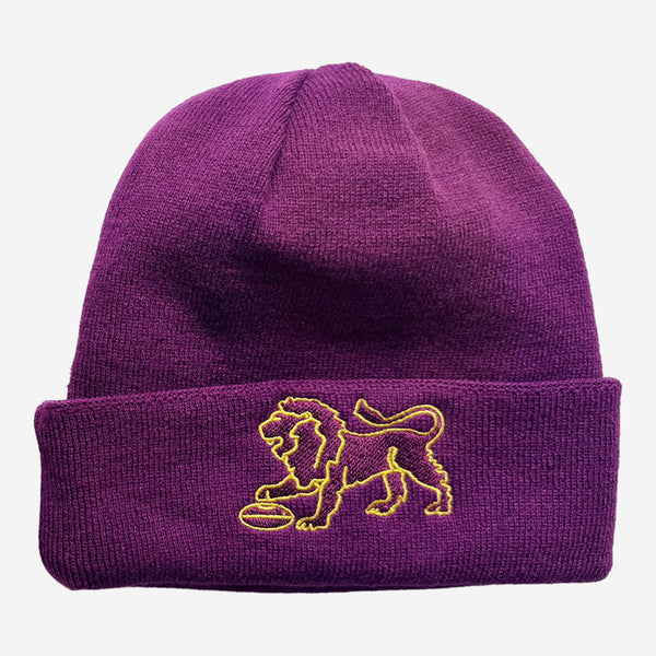 Brisbane Lions AFL Mens Reversible Transform Beanie
