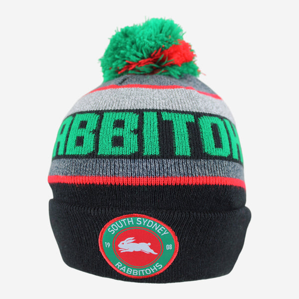 South Sydney Rabbitohs NRL Tundra Pom Pom Beanie
