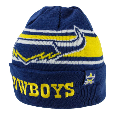 North Queensland Cowboys NRL Mens Reversible Transform Beanie