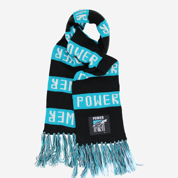 Port Adelaide Power Heritage Emblem Bar Scarf