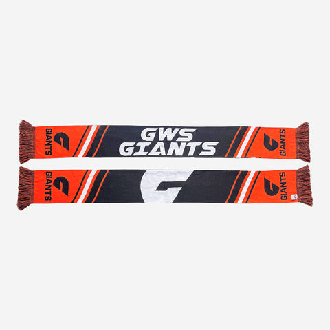 Greater Western Sydney GWS Giants AFL Velocity Scarf