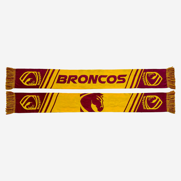 Brisbane Broncos NRL Velocity Scarf