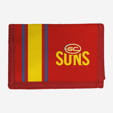 Gold Coast Suns AFL GT Velcro Wallet