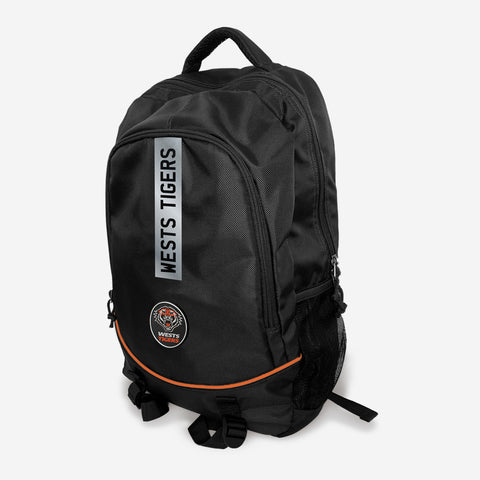 Wests Tigers NRL Stirling Backpack Bag