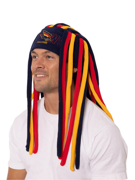 Adelaide Crows Dreadlock Pez Beanie Fun Hat