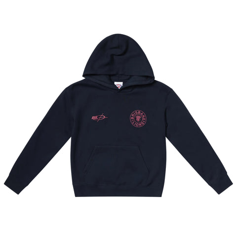 Brisbane Lions AFL Kids Youths Graphic Box Fit Hoodie