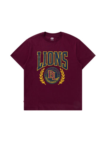 Brisbane Lions Mens Adults Arch Graphic Tee