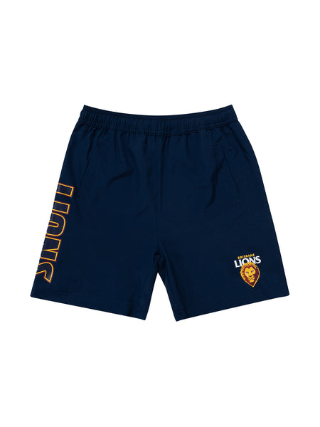 Brisbane Lions Kids Youths Performance Shorts