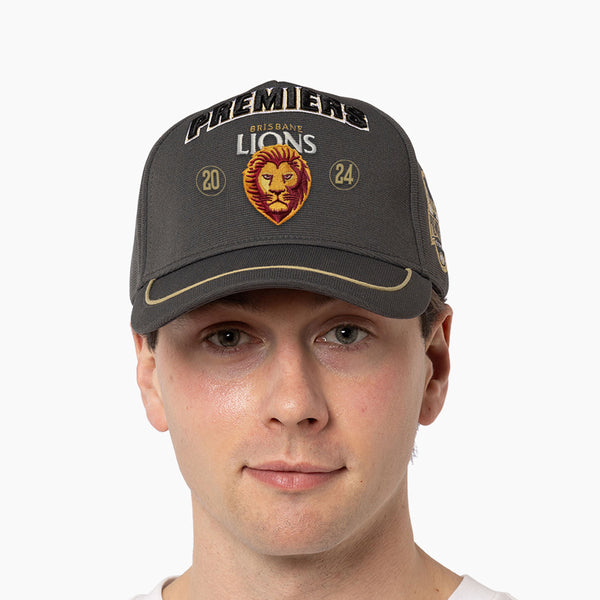 Brisbane Lions 2024 Premiers Mens Adults P1 Cap