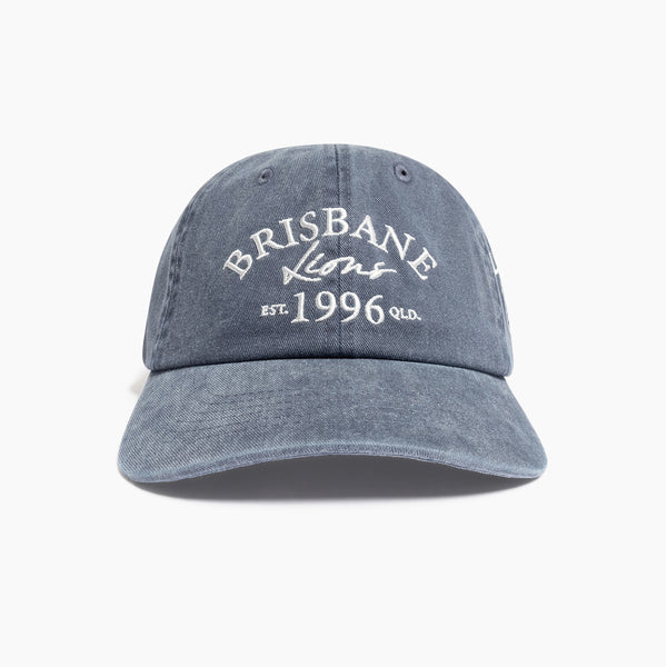 Brisbane Lions Mens Adults Acid Wash Dad Cap