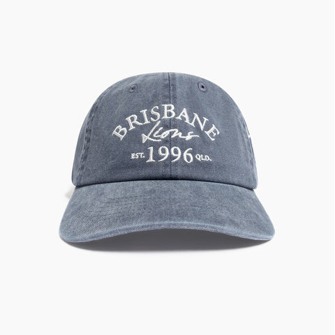 Brisbane Lions Mens Adults Wash Dad Cap