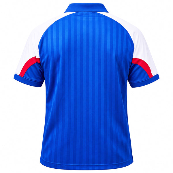 Western Bulldogs AFL Mens Shaped Panel Poly Polo Shirt