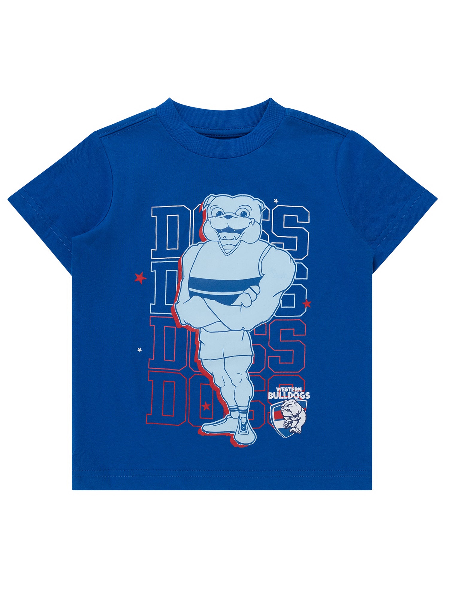 Western Bulldogs Baby Toddlers Graphic Tee western-bulldogs-baby-toddlers-graphic-tee