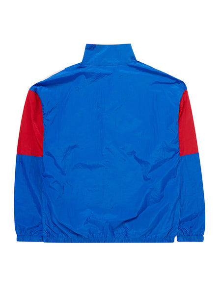Western Bulldogs Mens Adults Throwback Windbreaker Pullover Jacket