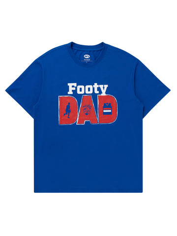 Western Bulldogs Mens Adults Dad Tee