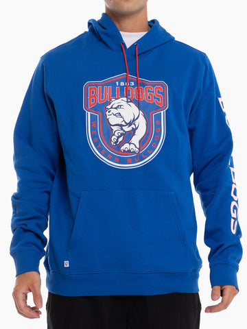 Western Bulldogs Mens Adults Supporter Hoodie