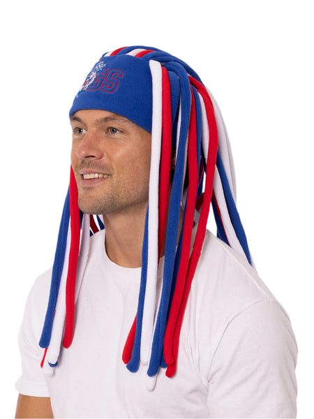 Western Bulldogs Dreadlock Pez Beanie Fun Hat