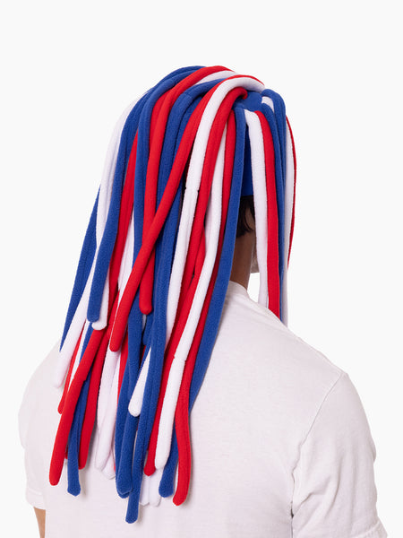 Western Bulldogs Dreadlock Pez Beanie Fun Hat