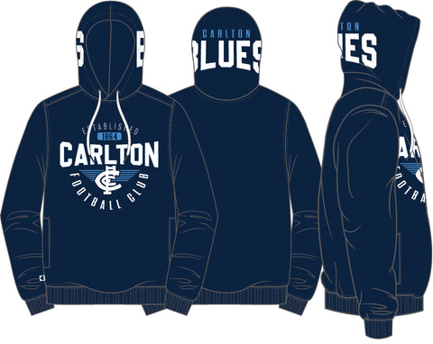 Carlton Blues Kids Youths Supporter Hoodie